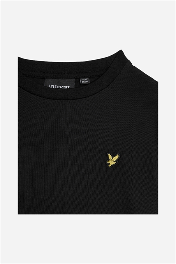 Lyle & Scott Plain L/S T-shirt - Jet Black